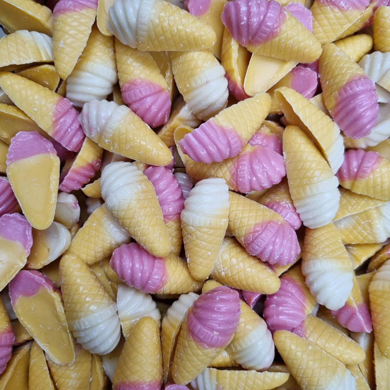 Candy Cones 100g - Retro Sweets - Pick and Mix Sweets - Chocolate ...