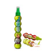 Brain licker sour liquid spray and sherbet sweets