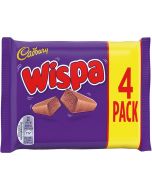 Cadbury Wispa Gold Chocolate Bar Multipack 153g ( 4 PACK ) - Free Shipping  - Made in the United Kingdom - Imported by Sentogo