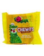 Retro Sweets - A pack of 5 tubes of fruit salad flavour chewits sweets