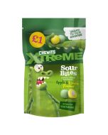 A 145g bag of Chewits new extreme sour chewy bon bons in apple and lemon flavours