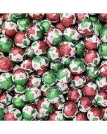 Christmas Sweets - chocolate balls with a festive Christmas pudding foil wrapper!