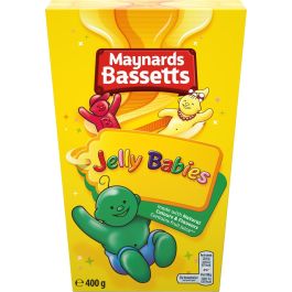 Bassetts Jelly babies Box 400g - Boxed Sweets - Boxed Chocolates ...