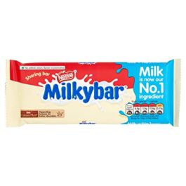 Milkybar White Chocolate Sharing Chocolate Bar - Chocolate Bars - Retro ...