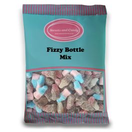 Vegan Fizzy Bottle Mix 1Kg - Pick And Mix Sweets - Retro Sweets - Fizzy ...