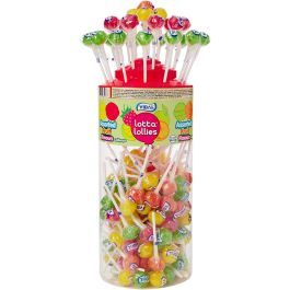 Vidal Assorted Fruit Lollies - Jar - Retro Sweets - Pick and Mix Sweets