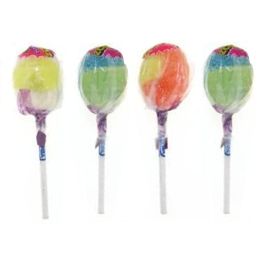 Super Sour ZOOM Lollies - 4 Pack - Retro Sweets