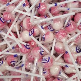 Strawberry and Cream Lollies 100g - Retro Sweets - Pick and Mix Sweets ...