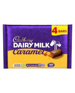 Deliciously creamy Cadbury Dairy Milk milk chocolate filled with gooey caramel.
