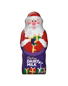 Christmas Sweets - Cadbury Dairy Milk in the shape of a hollow Santa!