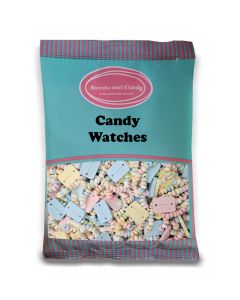 Multicoloured candy sweets on elastic with a colourful watch face too!