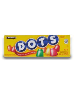 American Sweets - Tootsie Dots fruit flavour American candy gum drops