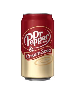 American Drinks - Cream Soda flavour Dr Pepper in a can