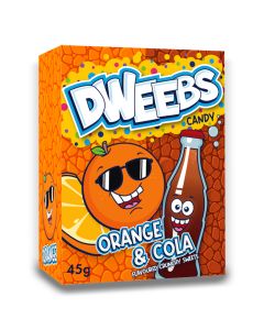 American Sweets - cola and orange chewy Dweebs American candy