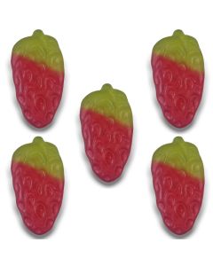 Giant strawberries - retro sweets from our online sweet shop in a 1kg bulk bag!