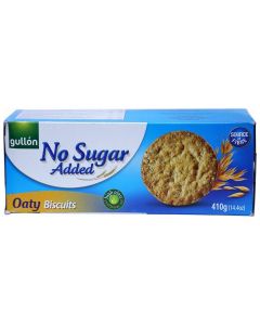 A 410g box of Gullon Oaty biscuits with no added sugar