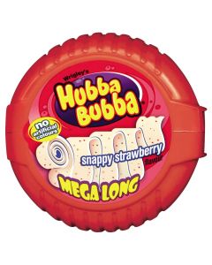 Hubba Bubba - Strawberry flavour mega long bubblegum tape!