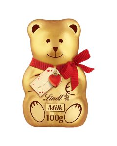 Christmas Chocolate - Lindt milk chocolate in a festive teddy shape!