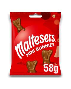 Maltesers individually wrapped chocolate bunnies in a share size bag!