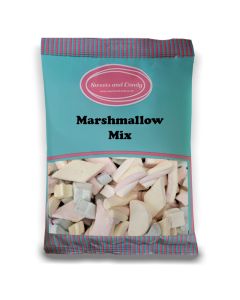 Marshmallow Mix - 1Kg Bulk bag of assorted shaped marshmallows