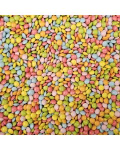 Retro Sweets - Mini chocolate beans, milk chocolate in colourful candy shells