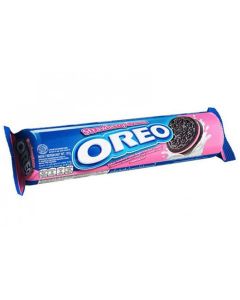 American oreos - Strawberry creme flavour oreo biscuits
