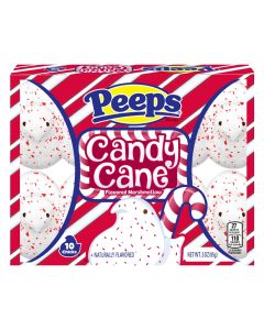 Peeps Candy Cane Chicks 10 Pieces