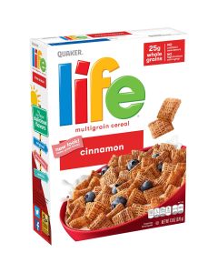 American Cereal - Cinnamon flavour Quaker Life cereal imported from America