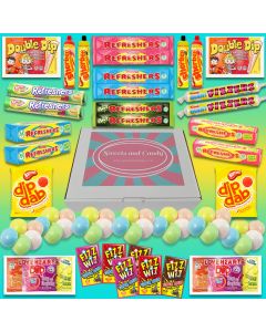 Retro Sherbet and Popping Candy Sweets Hamper