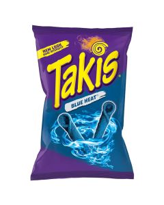 American Crisps - Blue heat Takis, the most intense flavour yet!