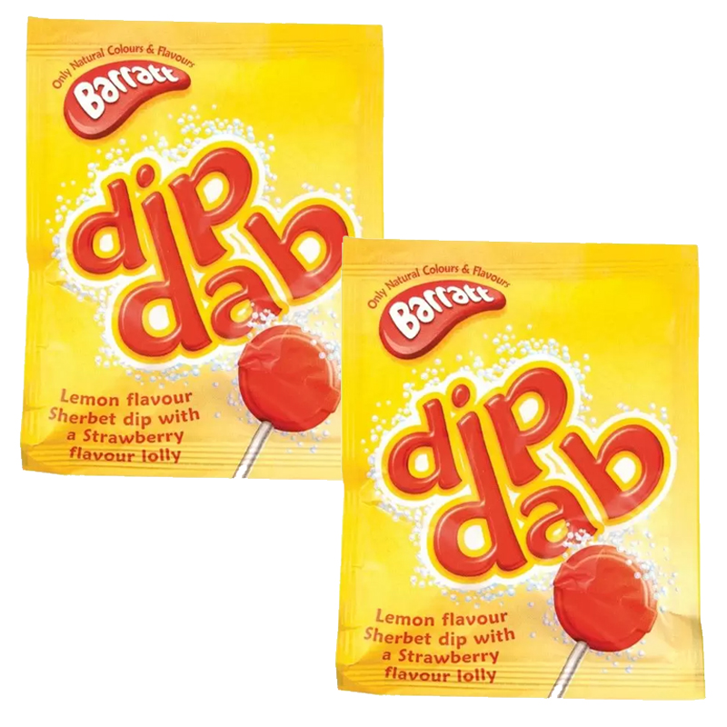 Barratt Sherbet Dip Dab - 2 Pack - Retro Sweets - Pick and Mix Sweets ...