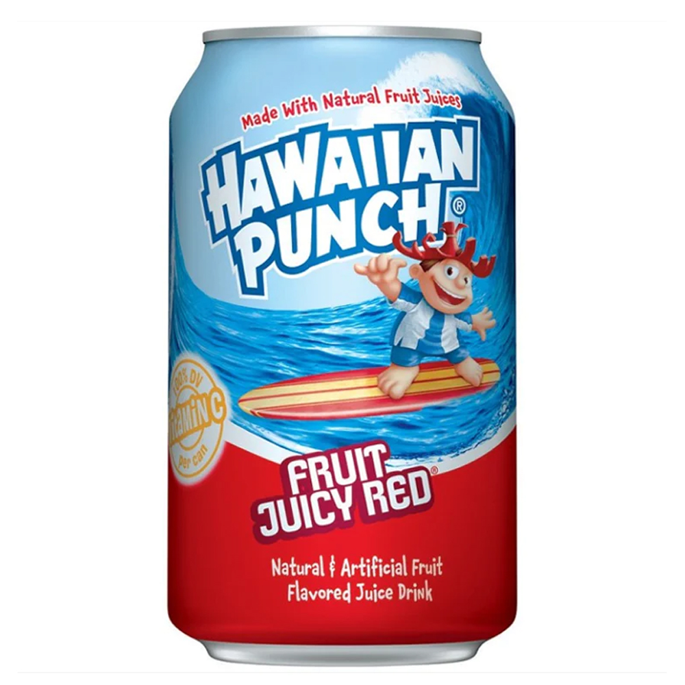 Hawaiian Punch Fruit Juicy Red 355ml - American Drinks - American Soda ...