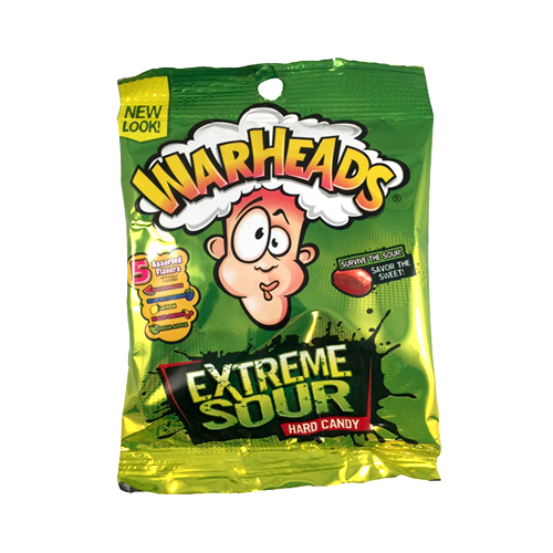 Warheads Extreme Sour Hard Candy - American Sweets - American Candy