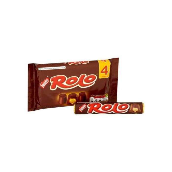 Rolo's - 4 Pack - Chocolate Bars - Multipack Chocolate and Sweets ...