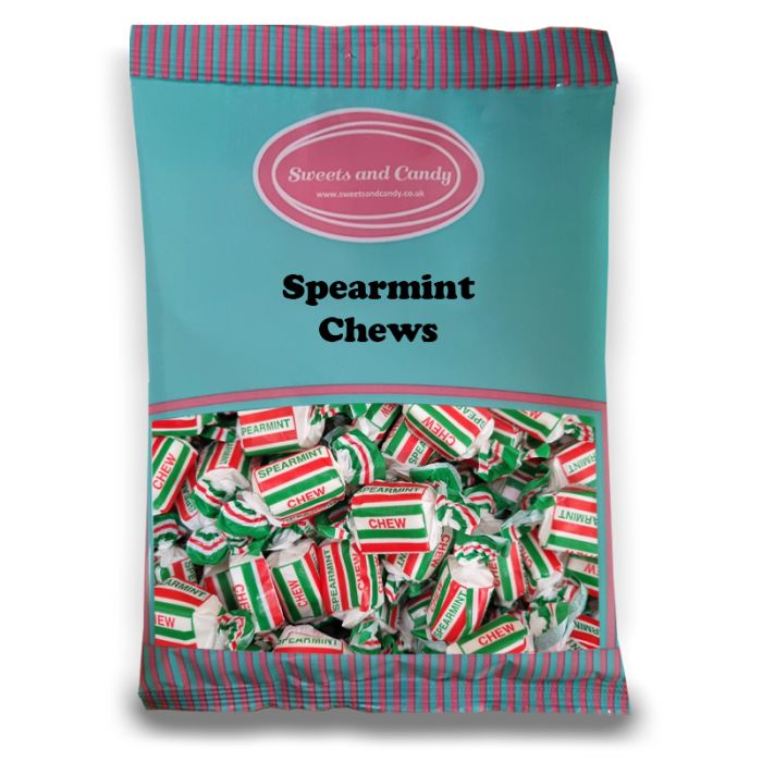 Spearmint Chews 1Kg - Pick and Mix Sweets - Retro Sweets - Traditional ...