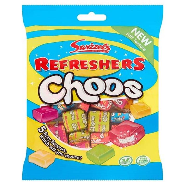 Swizzels Refreshers Choos 135g Retro Sweets Pick And Mix Sweets 0515